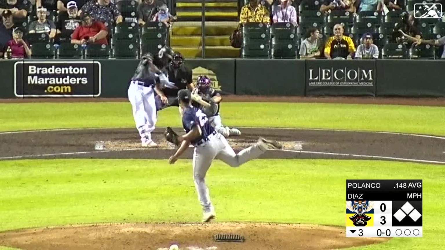 Polanco's first pitch homer | 05/14/2023 | Marauders