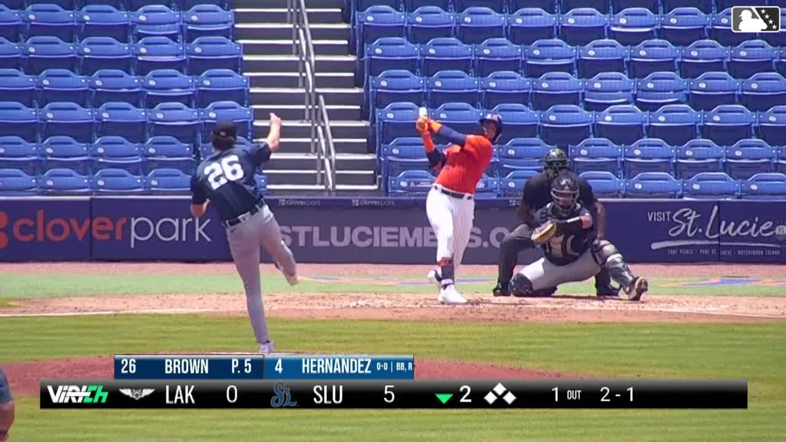 Ronald Hernandez's solo home run 07/14/2024 Mets