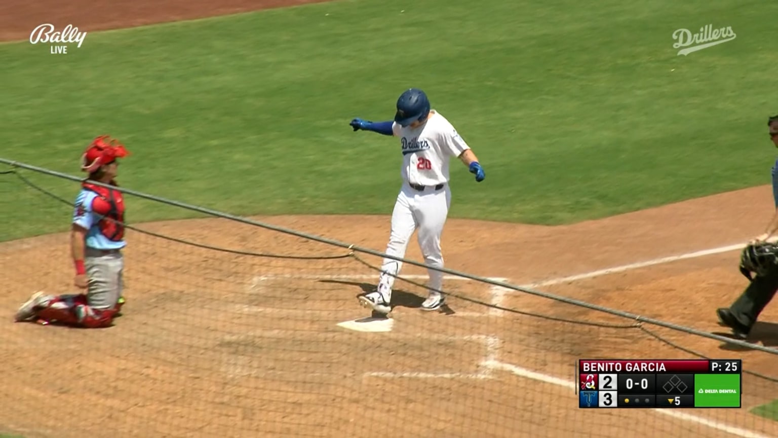 Dalton Rushing hits two homers 08/04/2024 Drillers