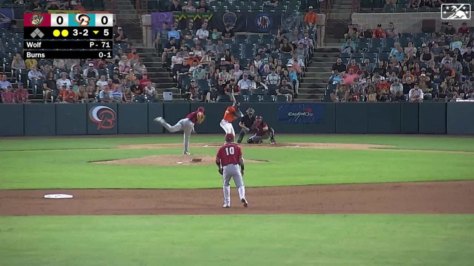 Wolf's five scoreless innings | 08/19/2023 | Curve