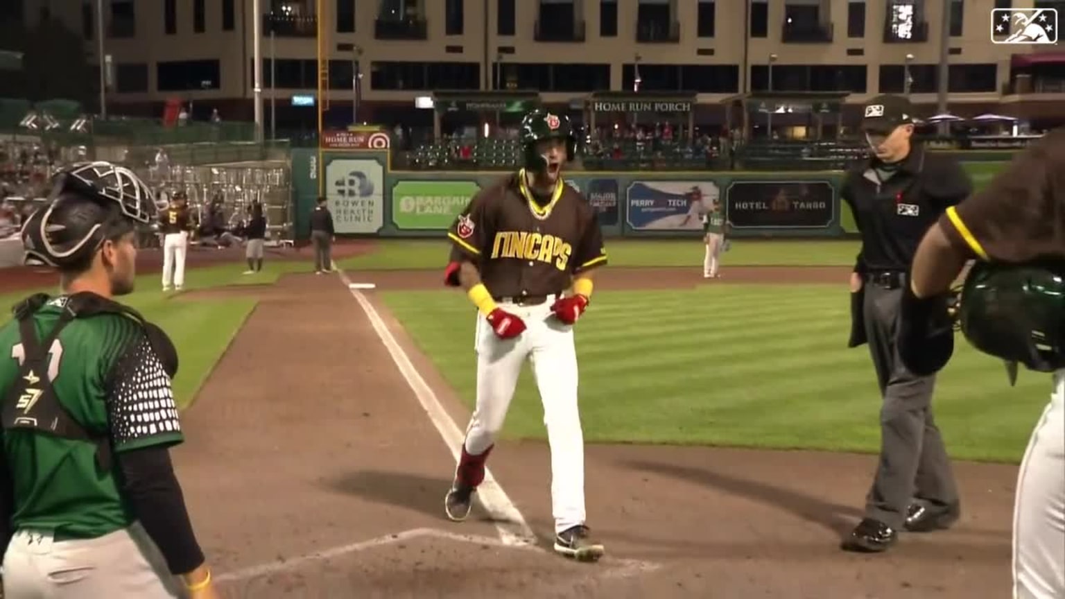 Samuel Zavala's first homer 09/13/2023 TinCaps