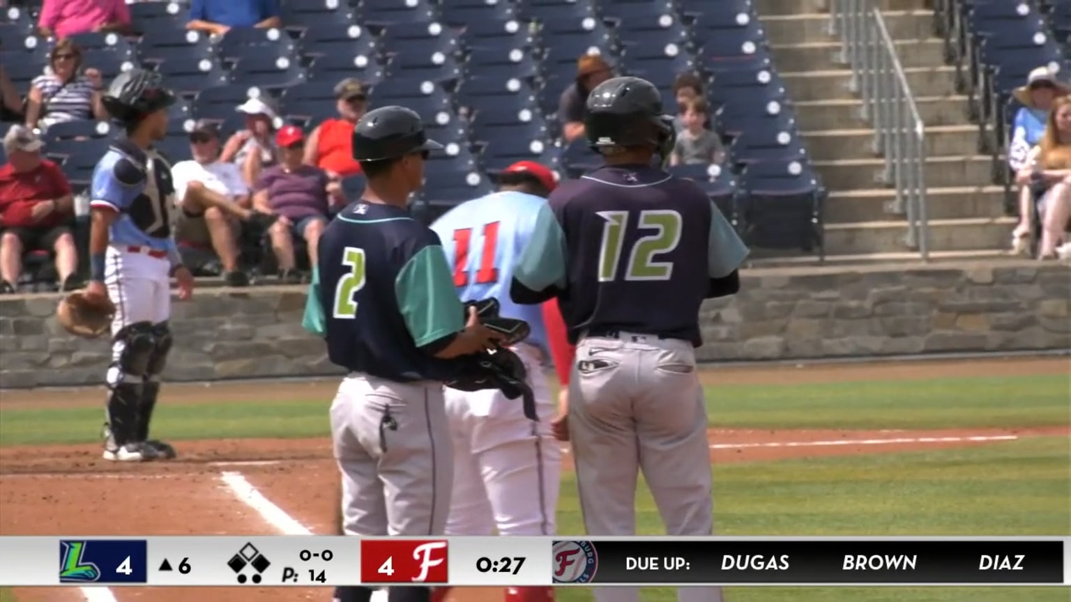 Angel Genao's four hit game 08/30/2023 Hillcats