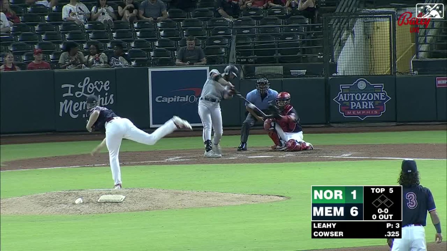 Colton Cowser's solo homer, 03/17/2023