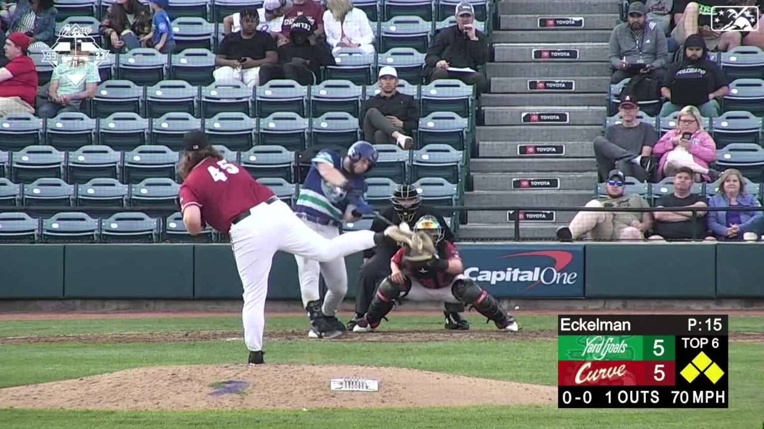 Grant Lavigne's two-run double | 05/26/2023 | Yard Goats