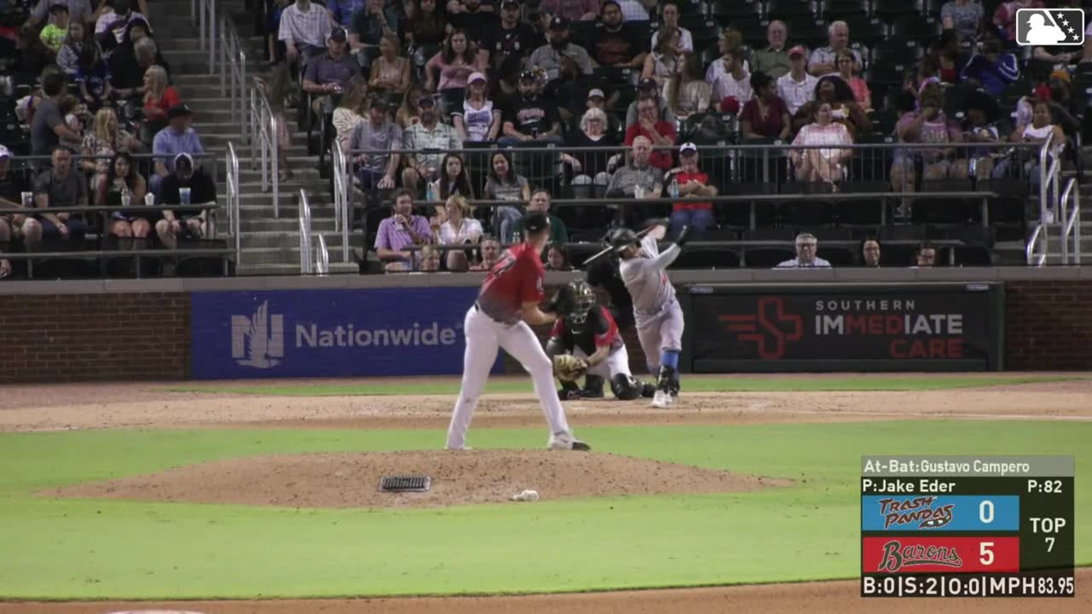 Jake Eder's strong outing 06/01/2024 Barons