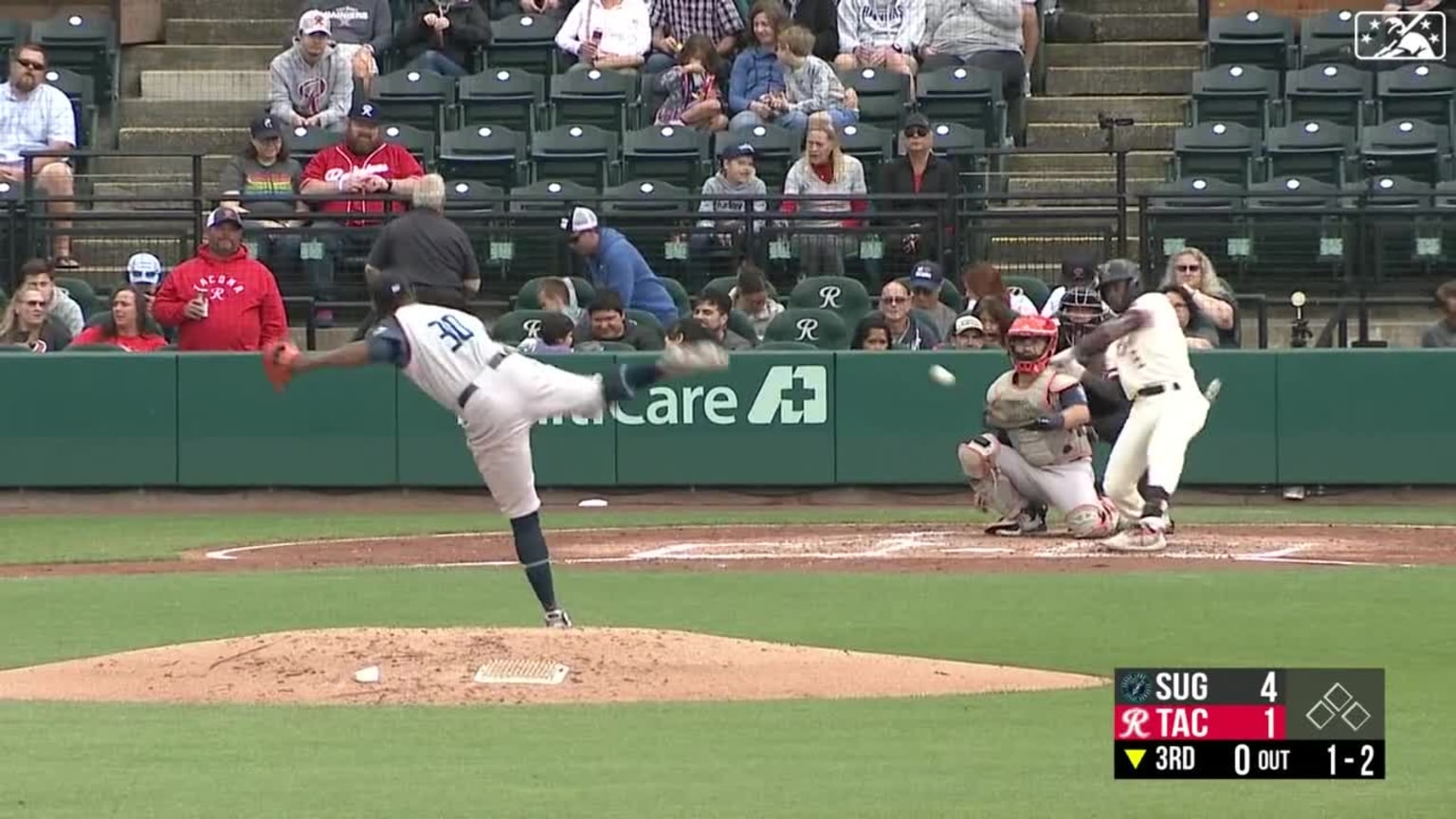 Ryan Bliss' second home run | 09/03/2023 | MiLB.com