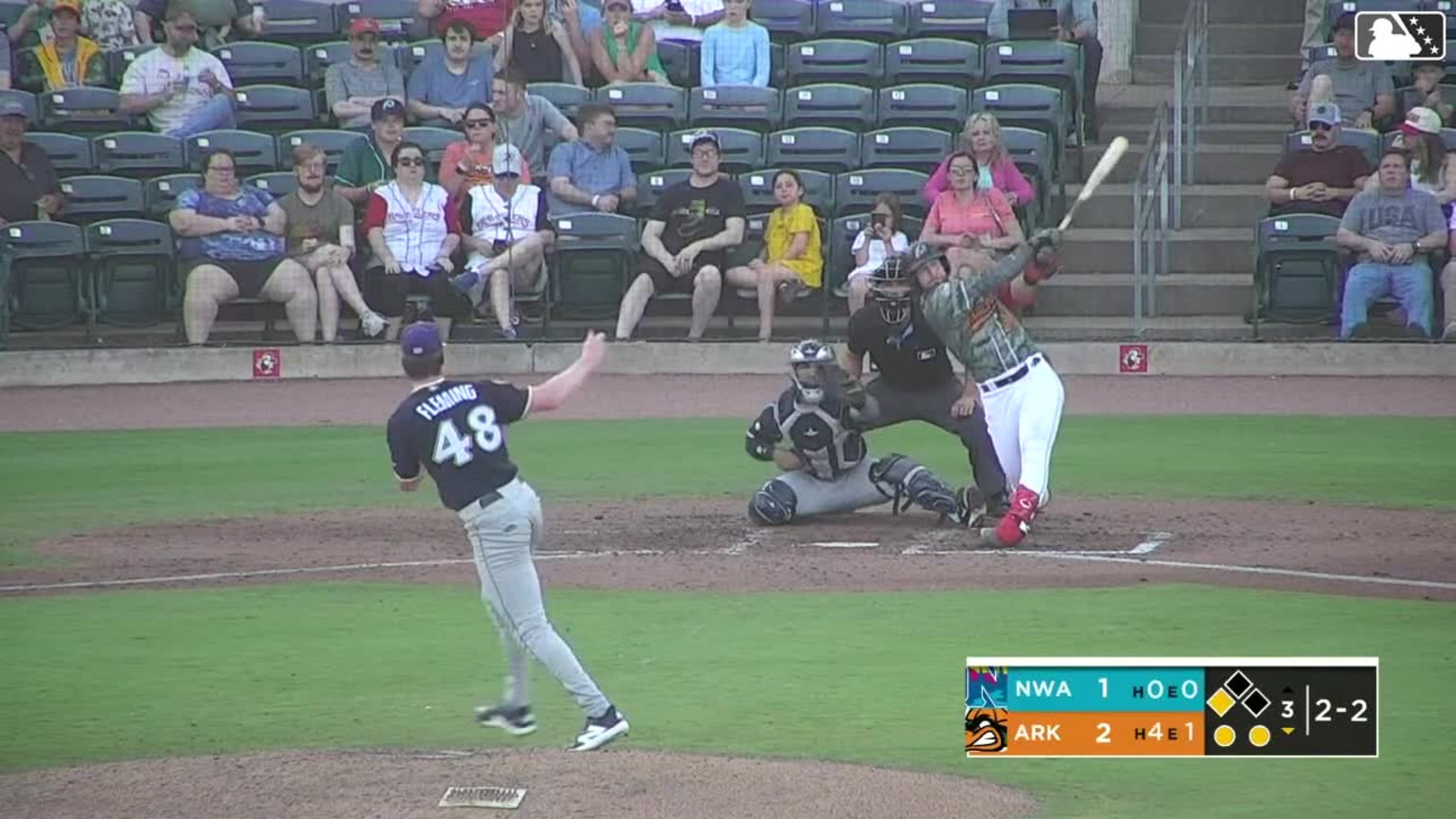 Diamondbacks' Tyler Locklear: Homerun Highlights Close Game Loss - 756p4fz
