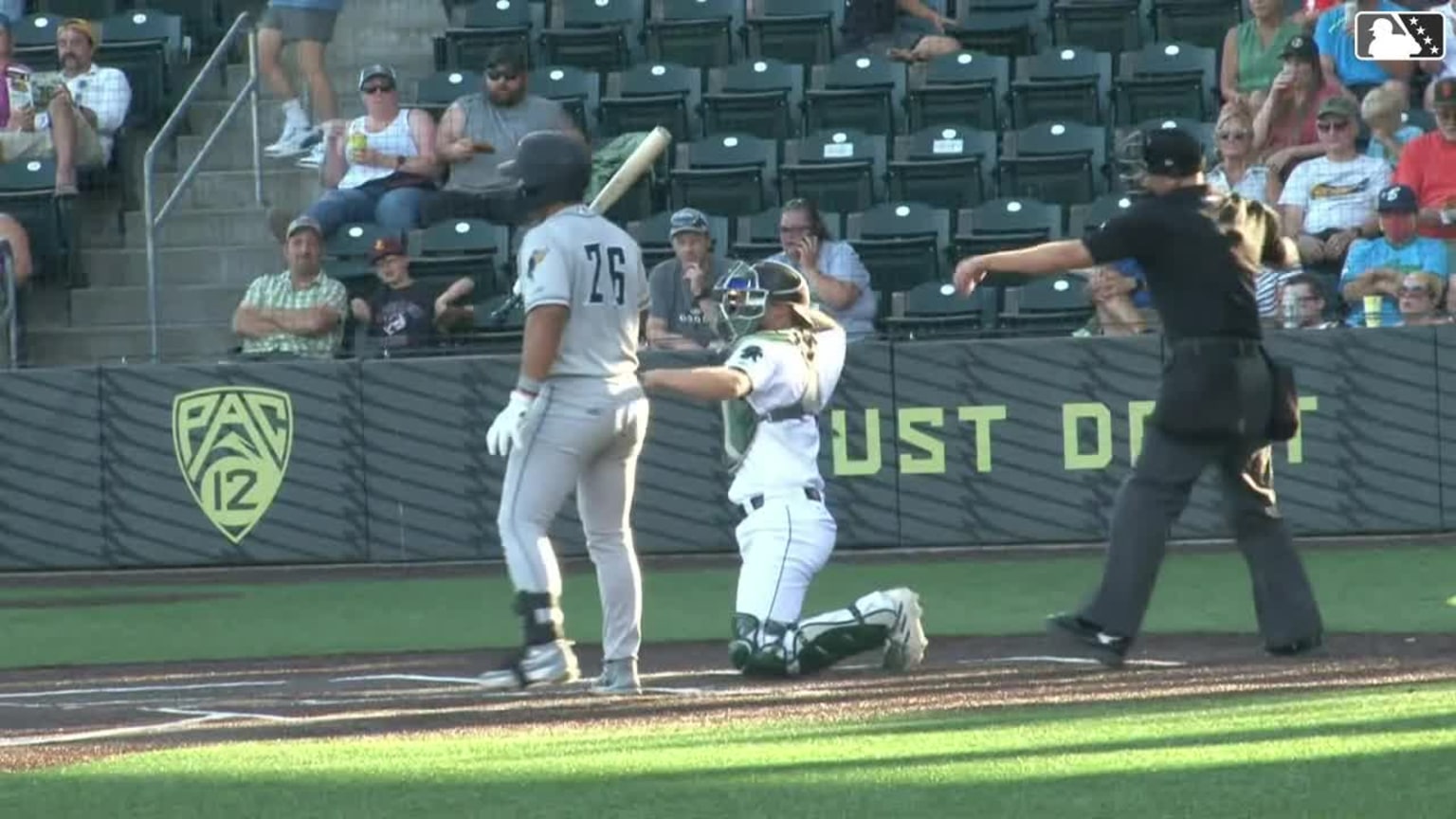 Joe Whitman's sixth strikeout | 06/26/2024 | Emeralds