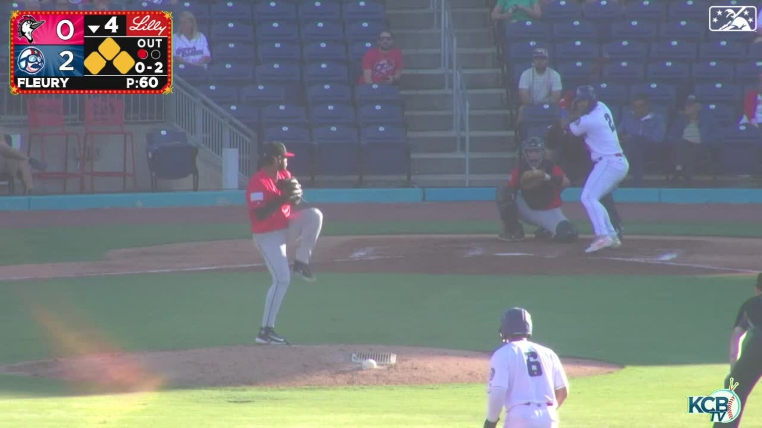 Jose Fleury's sixth strikeout 09/01/2023