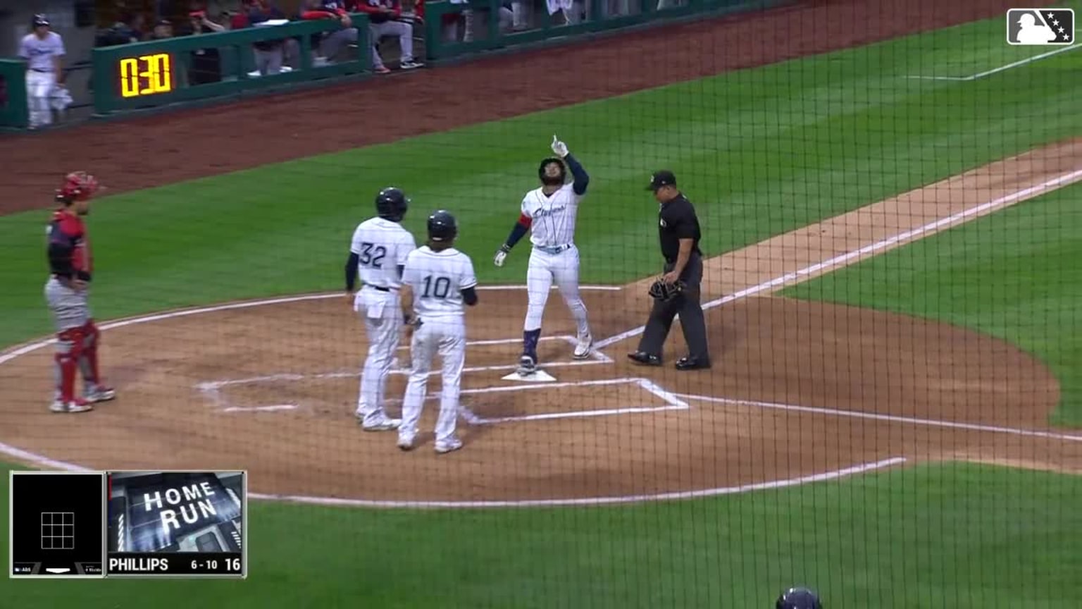 George Valera's three-run homer | 05/15/2024 | Clippers