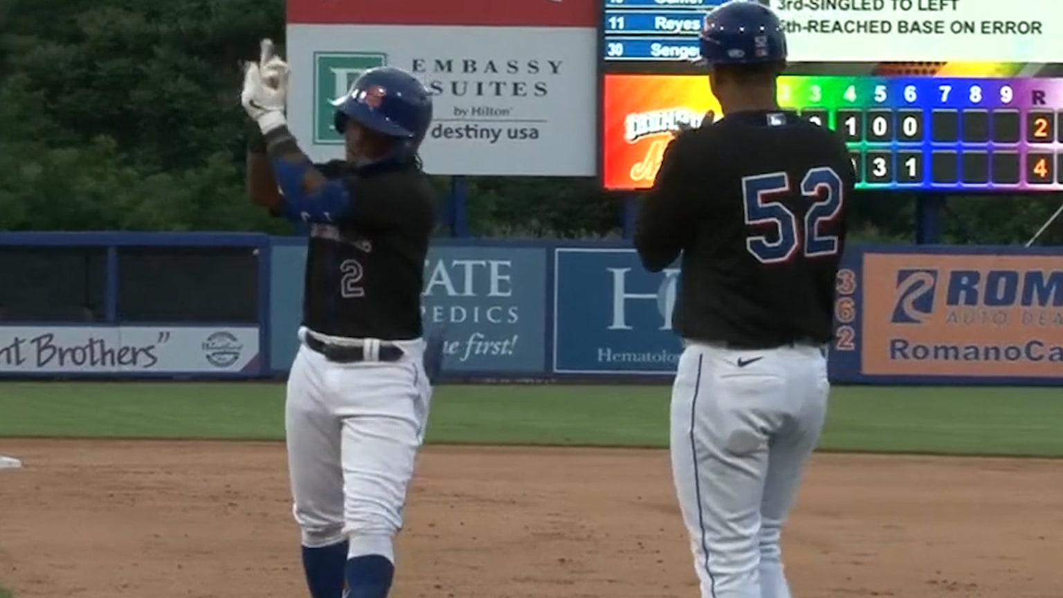 Mets No. 5 prospect Luisangel Acuña's fourhit game 06/14/2024 Mets