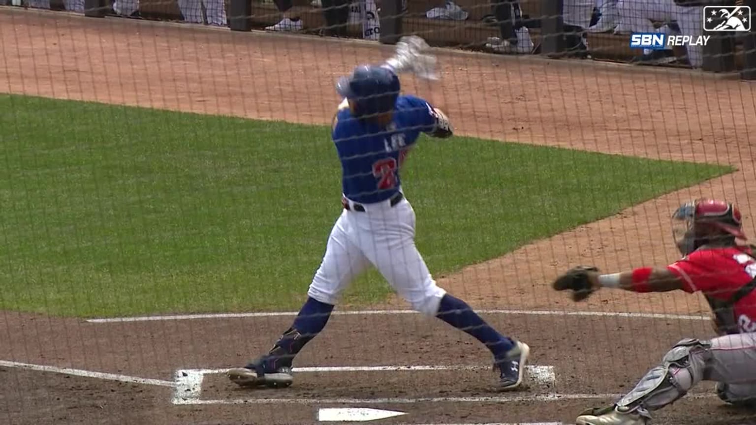 Brooks Lee's RBI single 08/09/2023 Saints