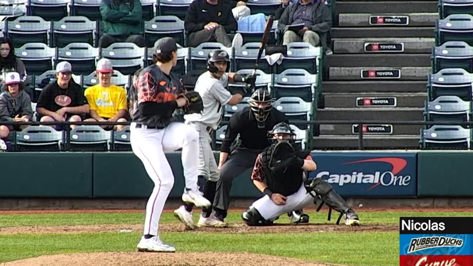 Kyle Nicolas' five strikeouts 05/13/2023 Florida Complex League