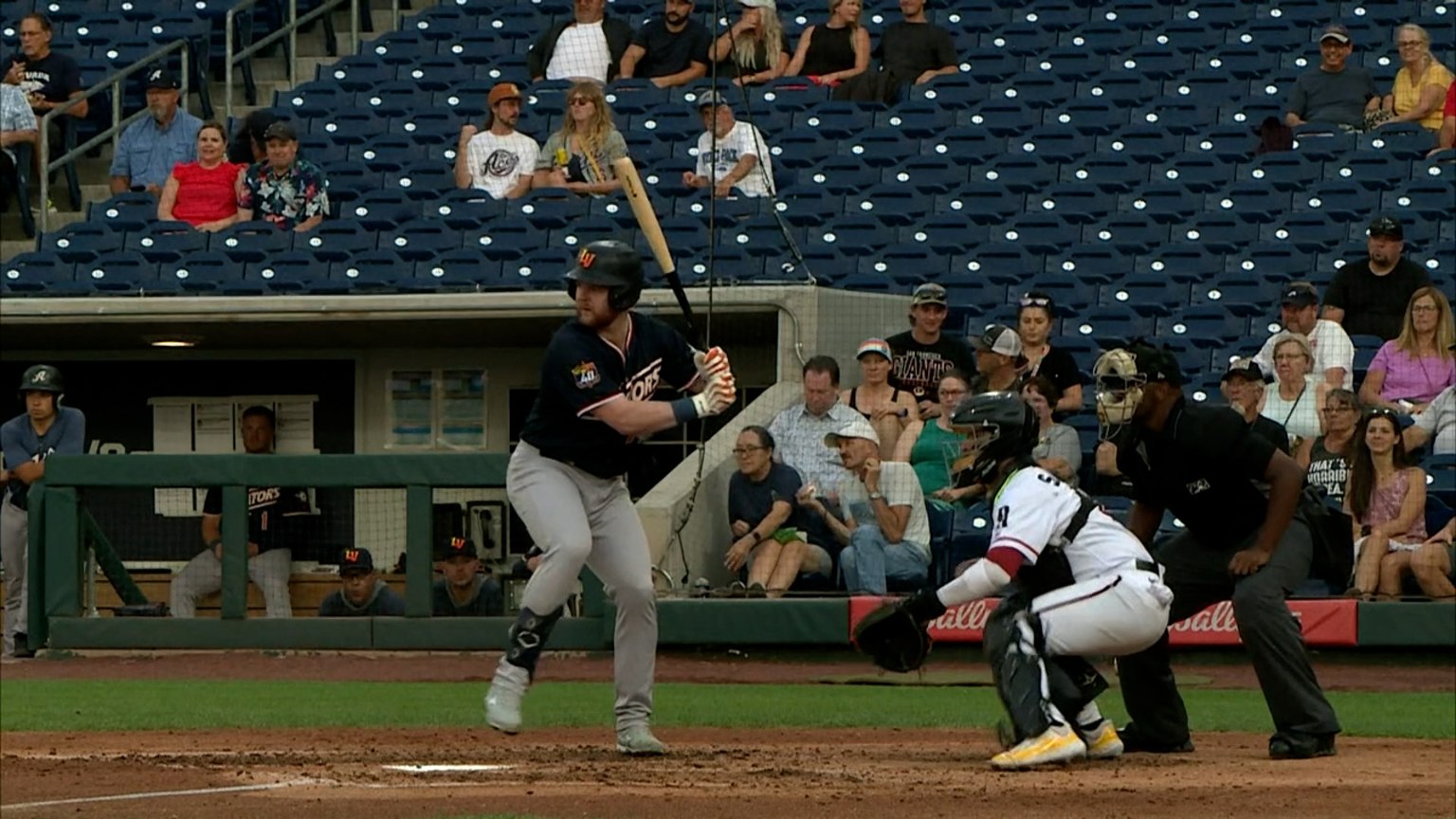 Kyle McCann hits two homers 08/18/2023 Aviators