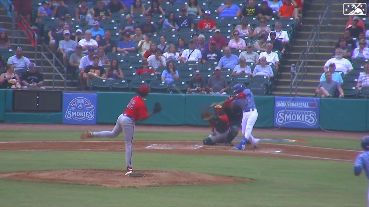 Pablo Aliendo's 11th home run | 07/18/2023 | Smokies