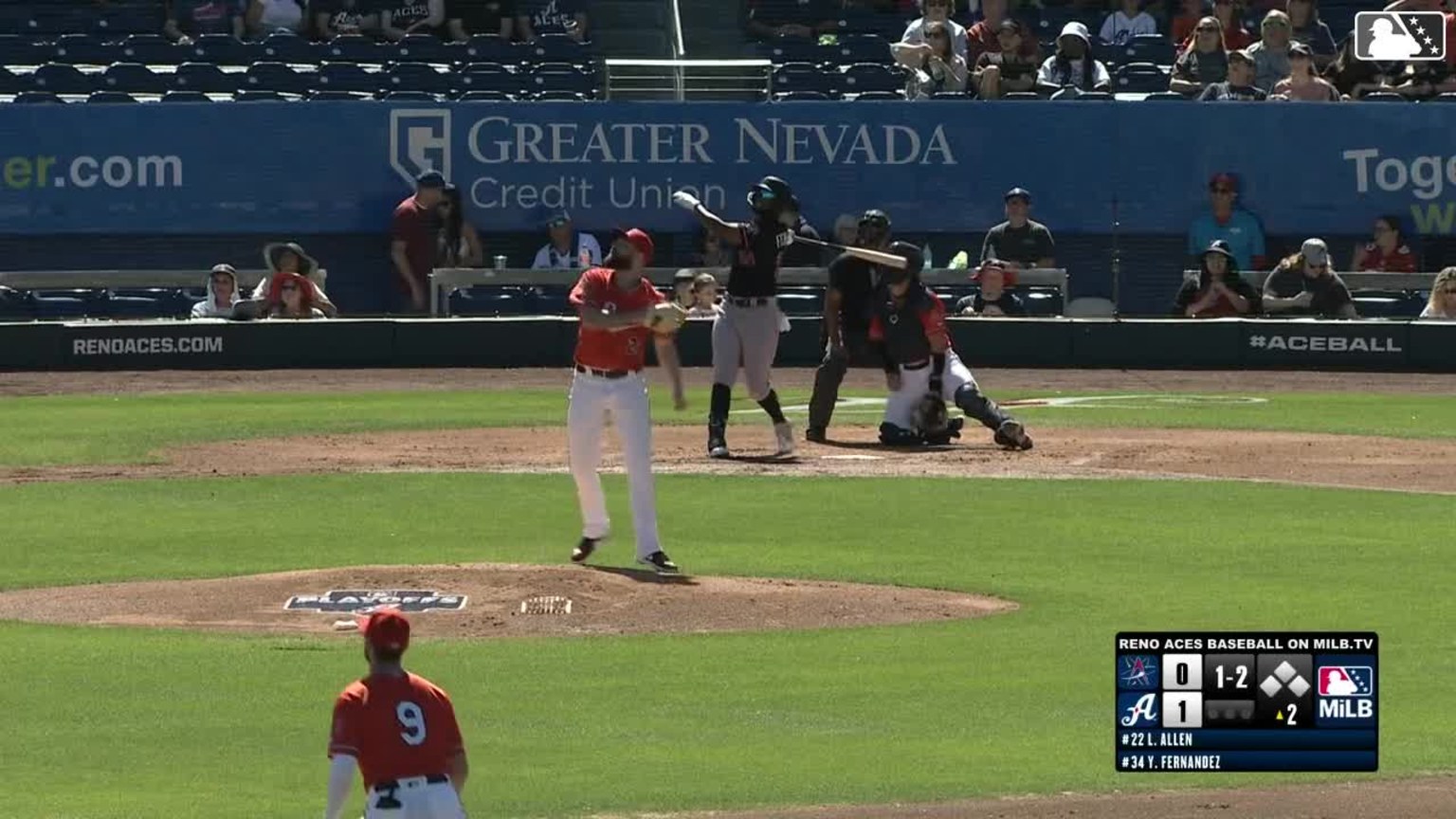 Yanquiel Fernandez's solo home run 09/22/2024 Isotopes