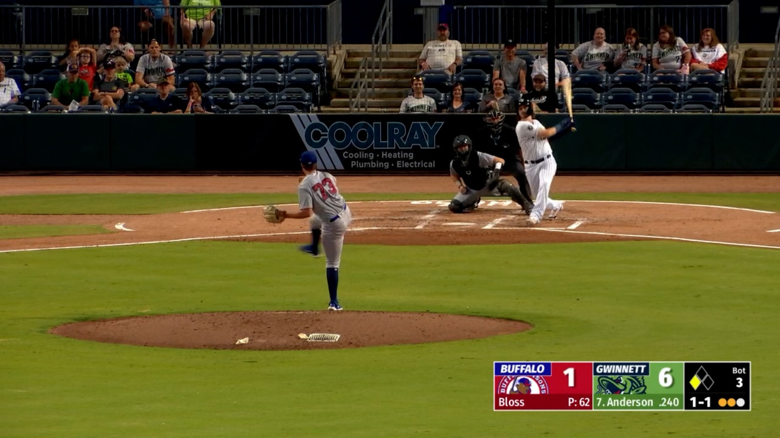 Brian Anderson drives in five runs on four hits 09/11/2024