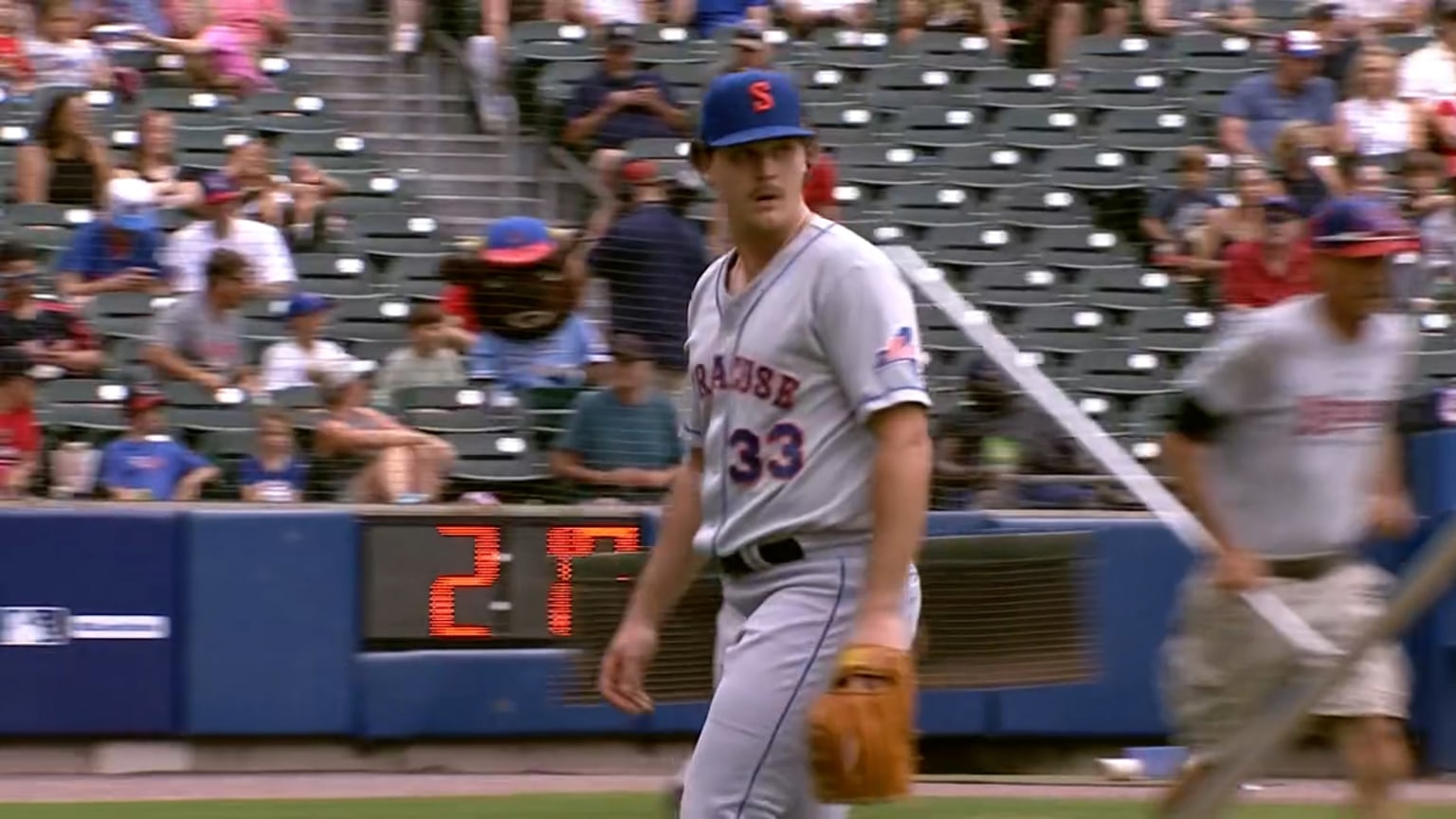 Mike Vasil fans the side 06/27/2024 Mets
