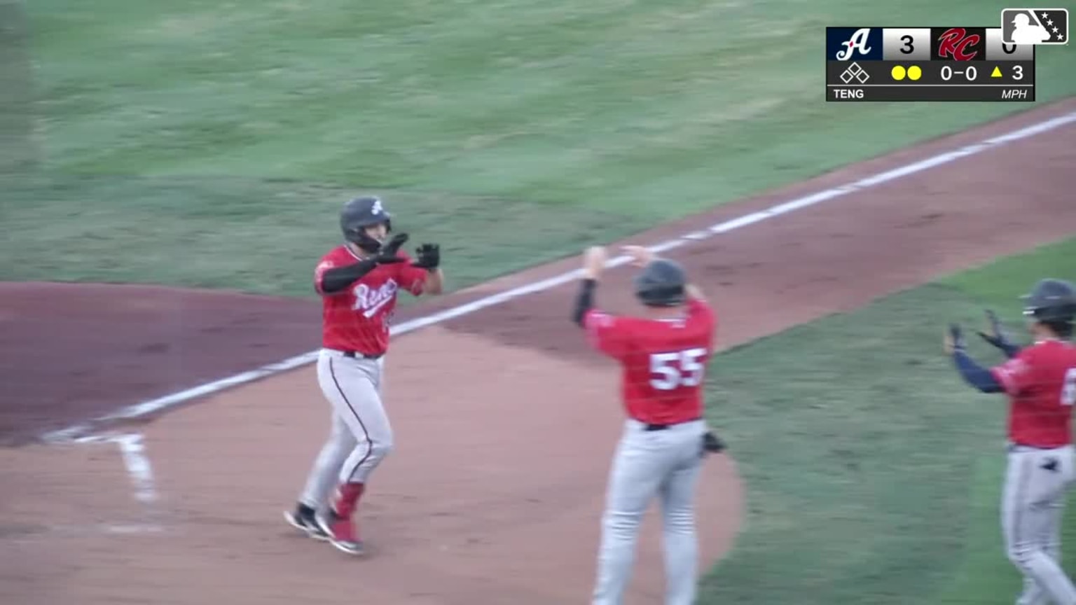 Adrian Del Castillo's three-run homer | 08/04/2024 | Aces