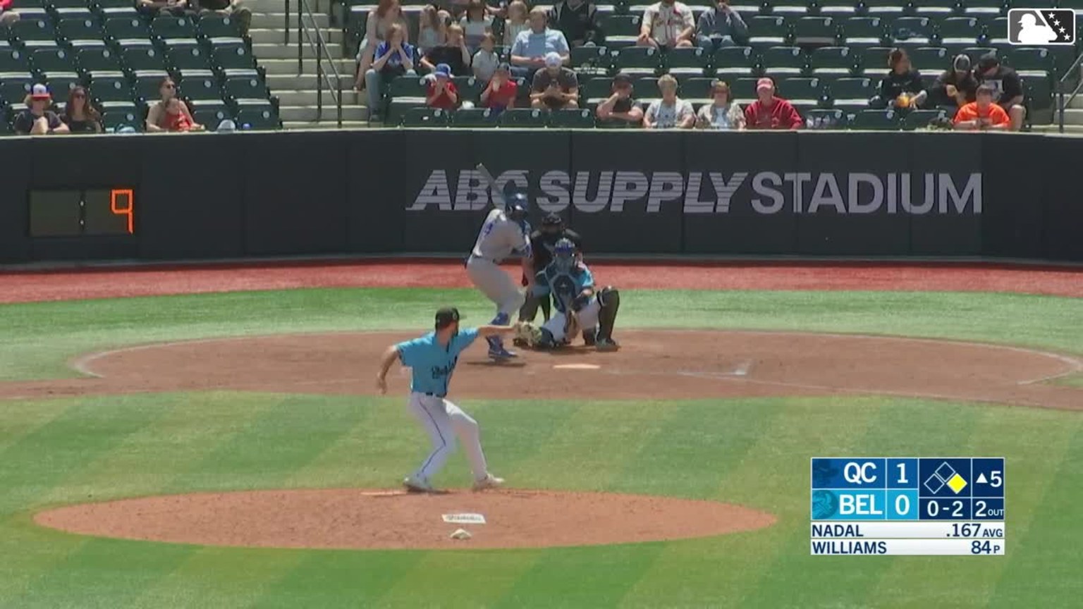 Alex Williams fans his eighth batter | 05/06/2024 | Sky Carp