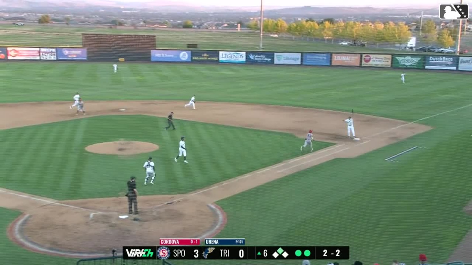 Walbert Urena's seventh strikeout 07/03/2024 Dust Devils