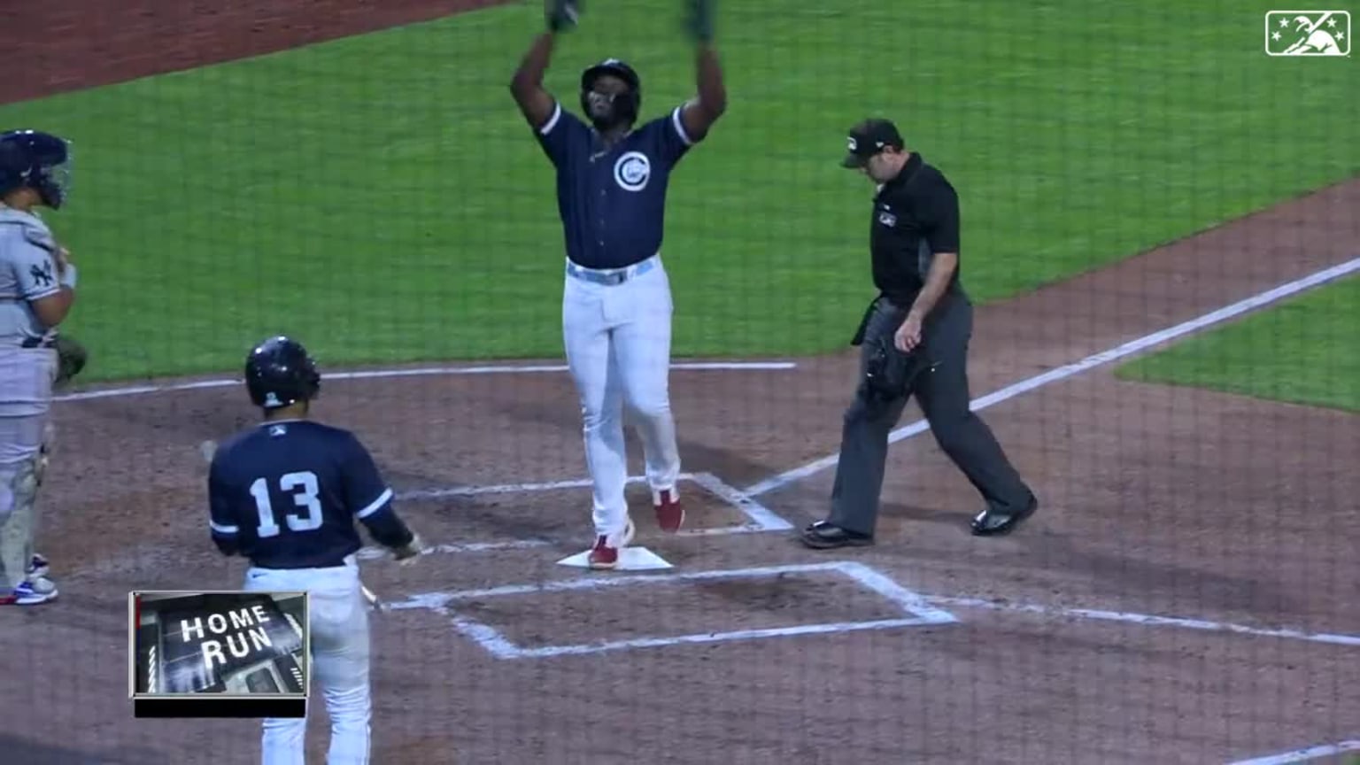 Jhonkensy Noel's Solo Home Run 