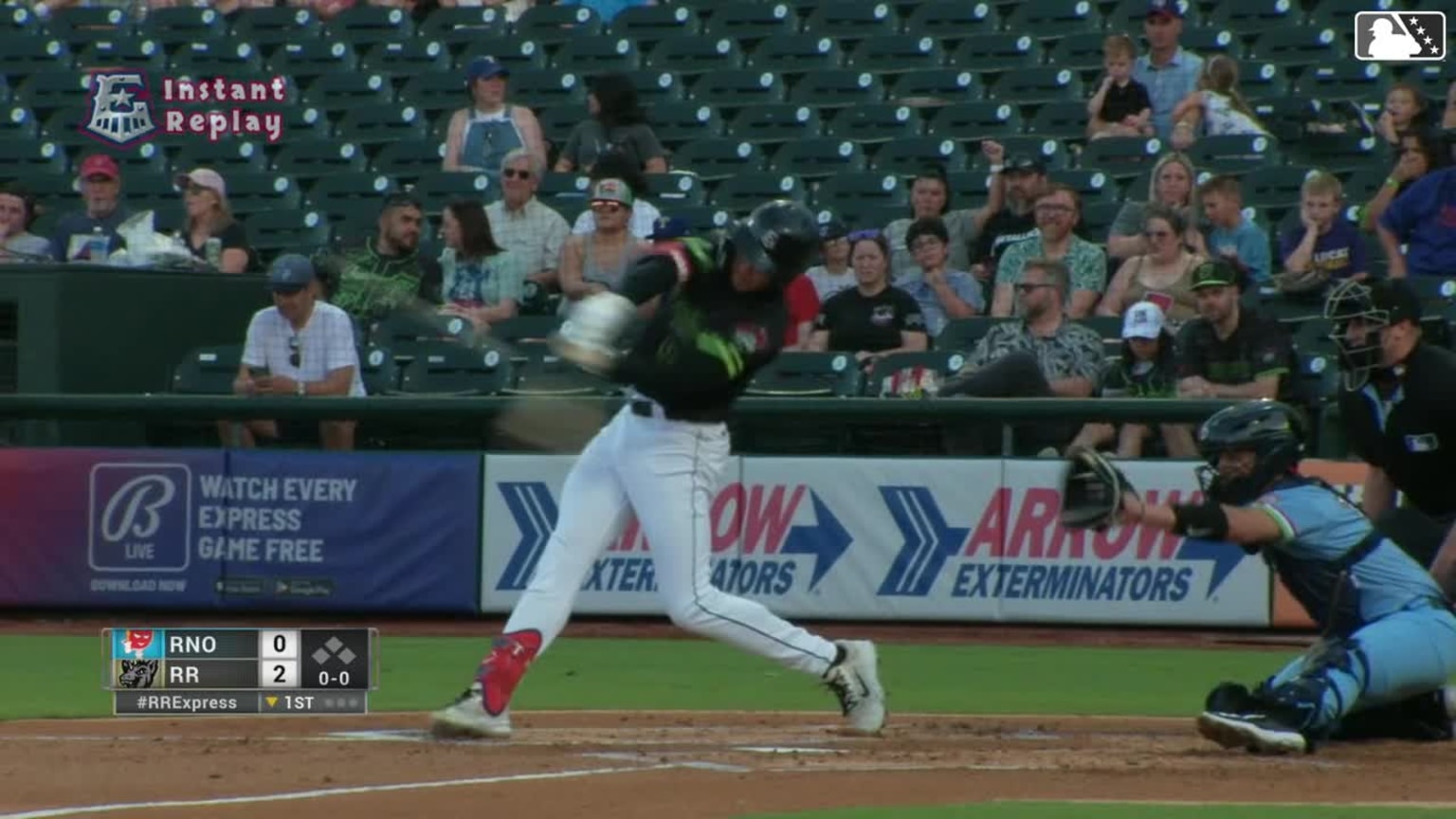 Dustin Harris clubs a two-run homer | 05/18/2024 | Express