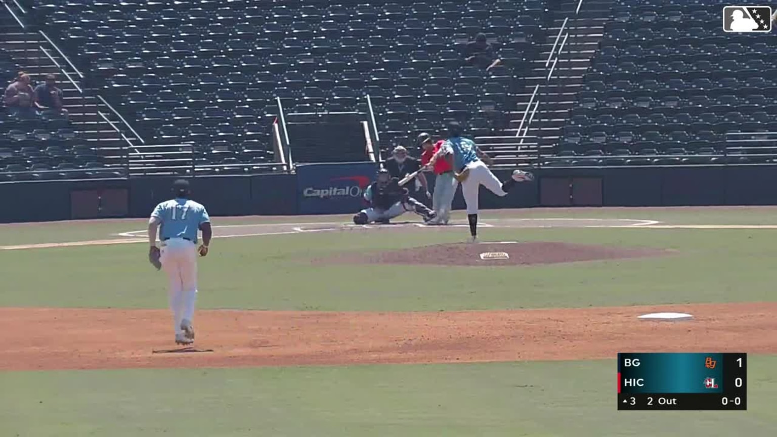 Mac Horvath's two-run homer | 08/25/2024 | Hot Rods