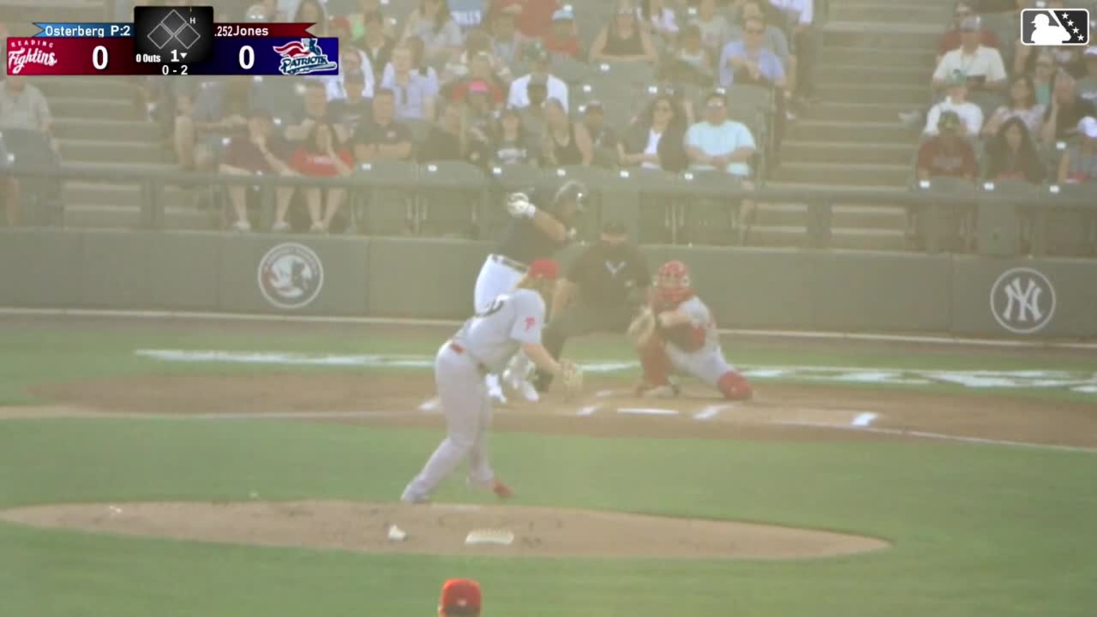 Spencer Jones' solo home run | 07/02/2024 | Patriots