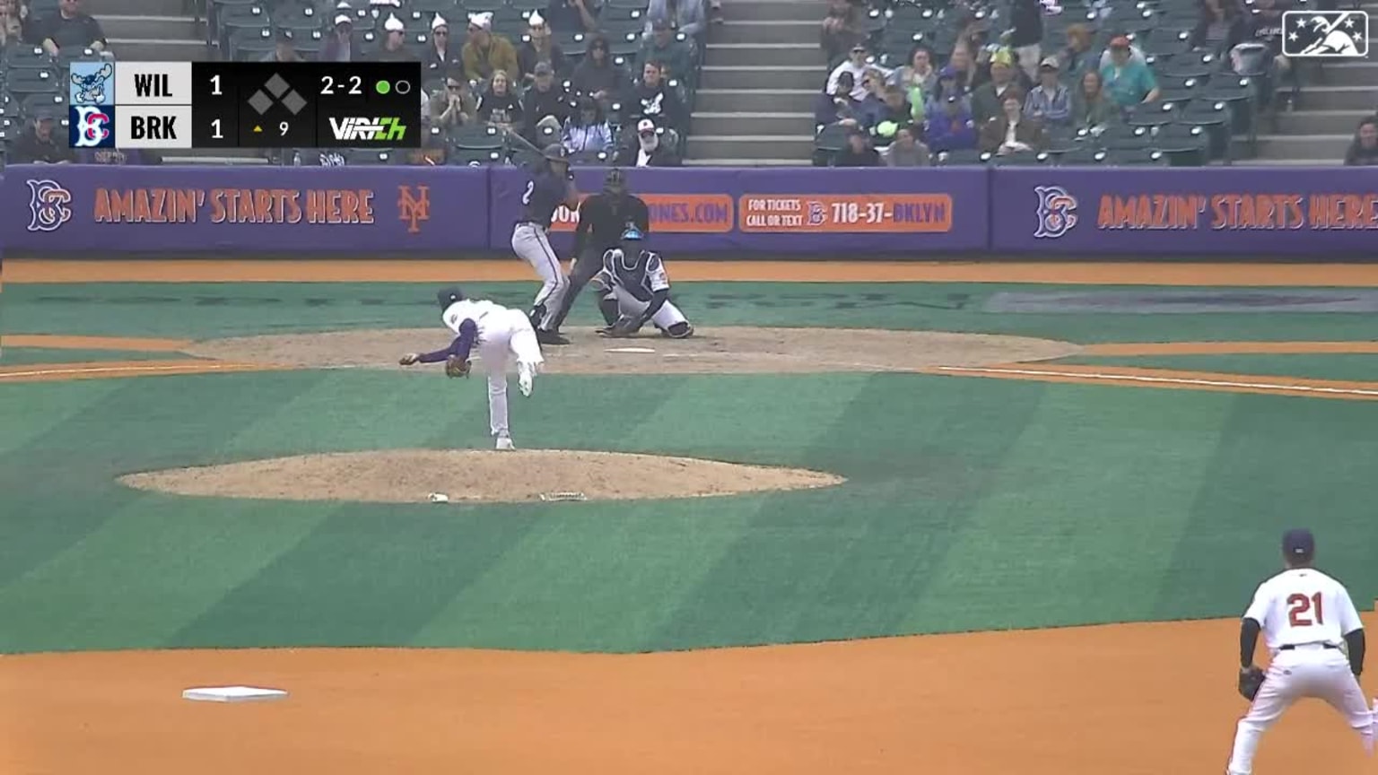 Wilkin Ramos K's James Wood 04/23/2023 Cyclones