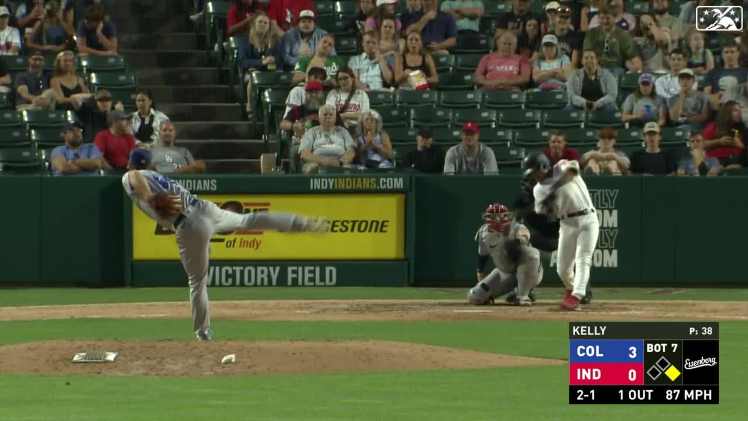 Nick Gonzales' RBI double | 06/21/2023 | Indians