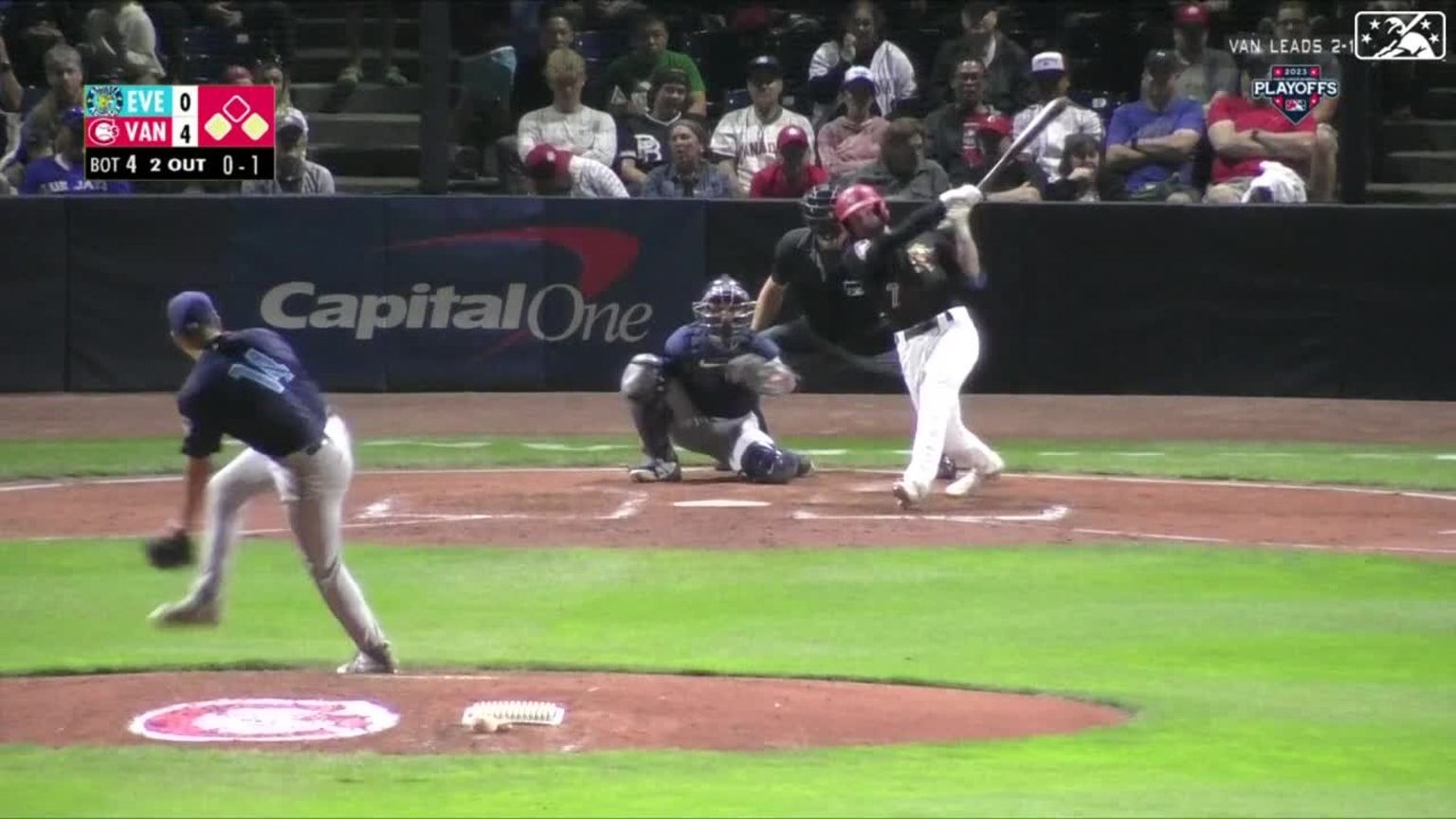 Cade Doughty's RBI double 09/17/2023 Canadians