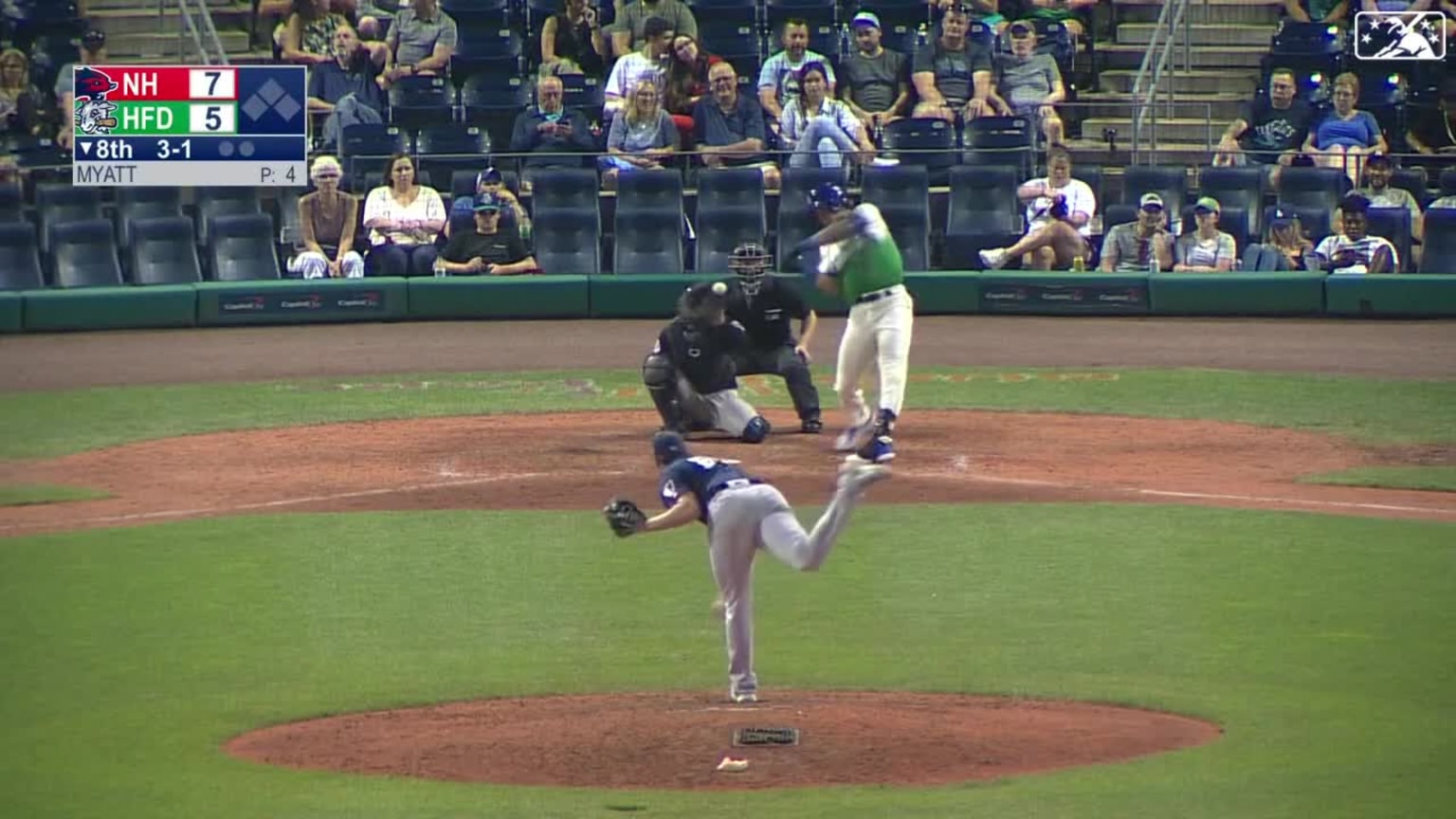 Jordan Beck's solo HR | 07/20/2023 | Yard Goats
