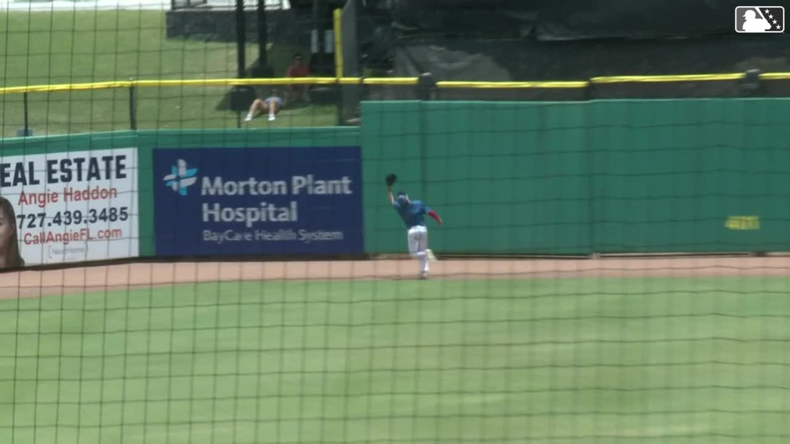 Bryson Ware's terrific over-the-shoulder catch | 06/02/2024 | Threshers