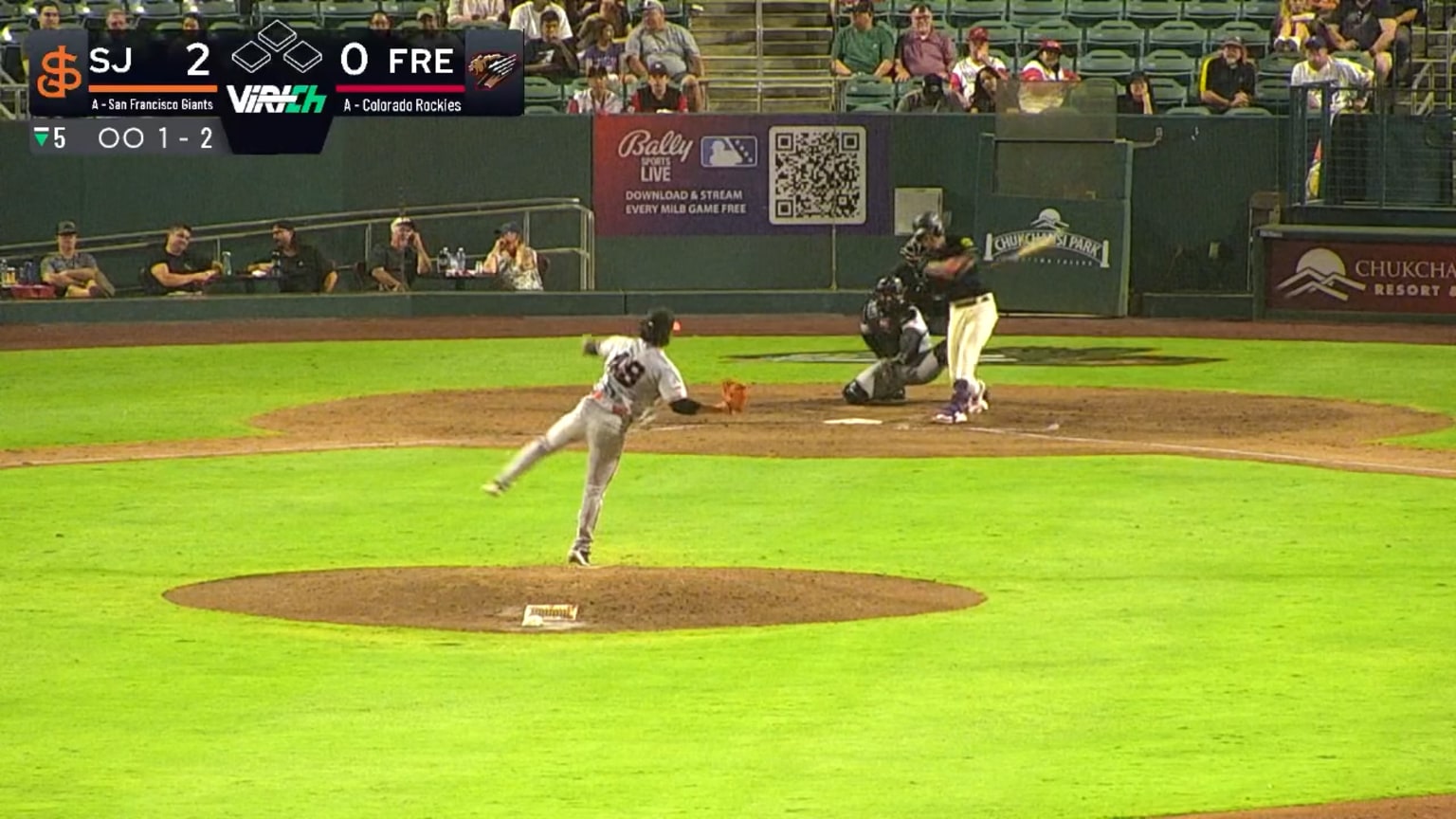 Luis De La Torre fans six in five scoreless | 09/10/2025 | Giants