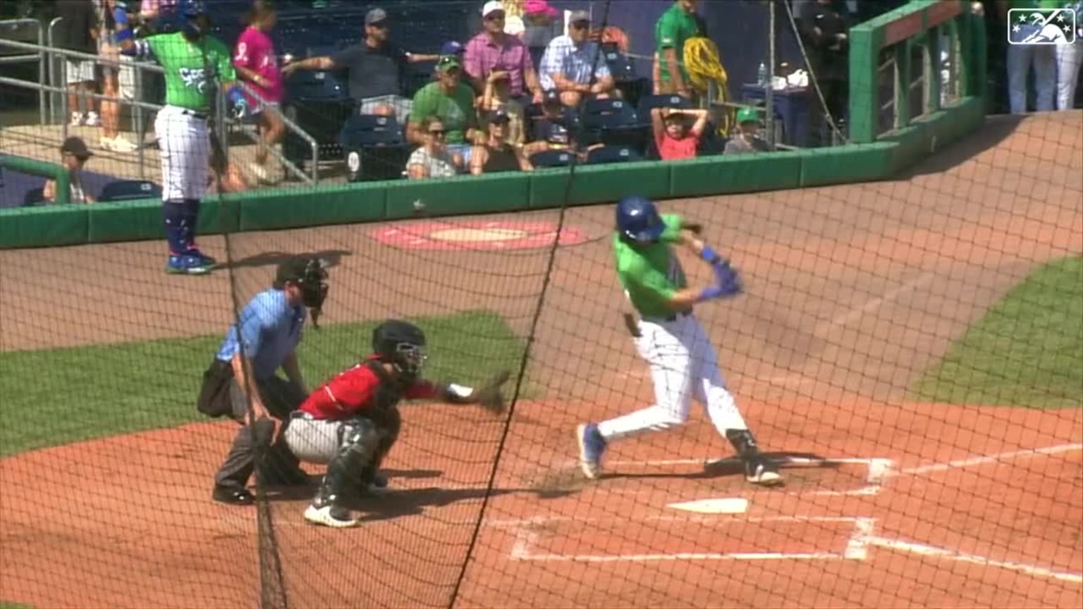 Jordan Beck's two-run home run | 08/20/2023 | Yard Goats