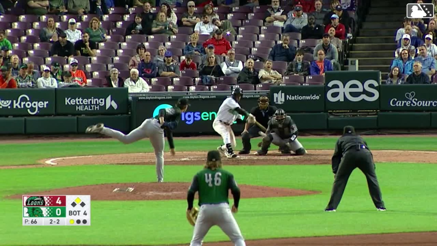 Maddux Bruns' seventh strikeout | 05/16/2024 | Loons