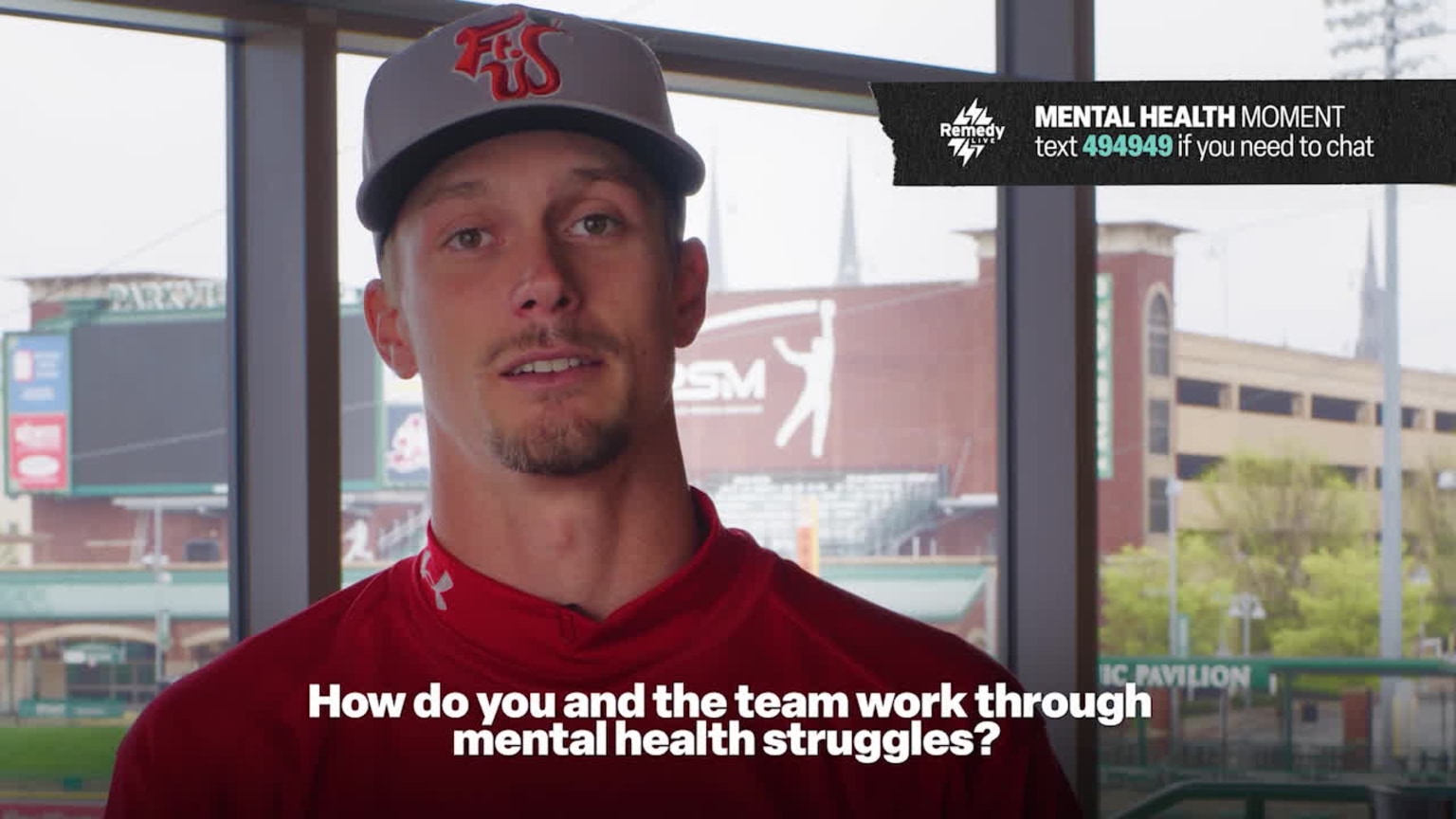 Padres prospects on mental health 05/21/2024 TinCaps