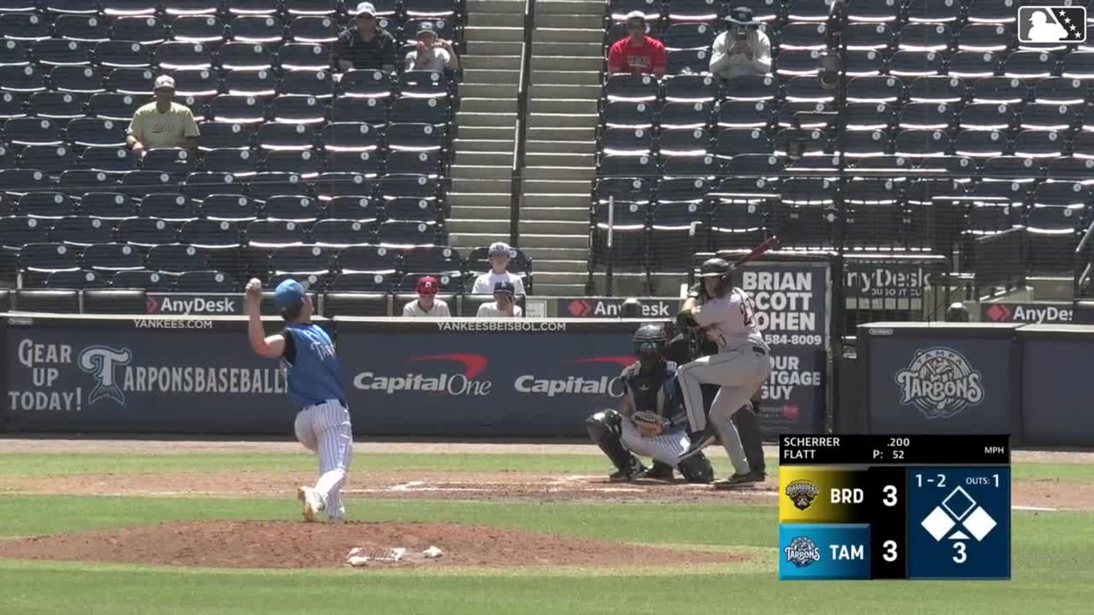 Danny Flatt In play, out(s) to Luke Scherrer | 04/18/2026 | Marauders