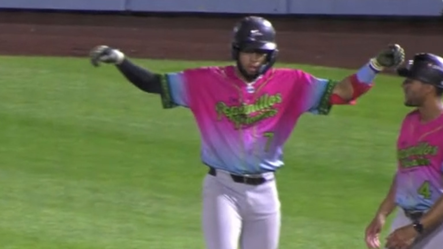 Emil Morales' career-high five hits and four-RBI game