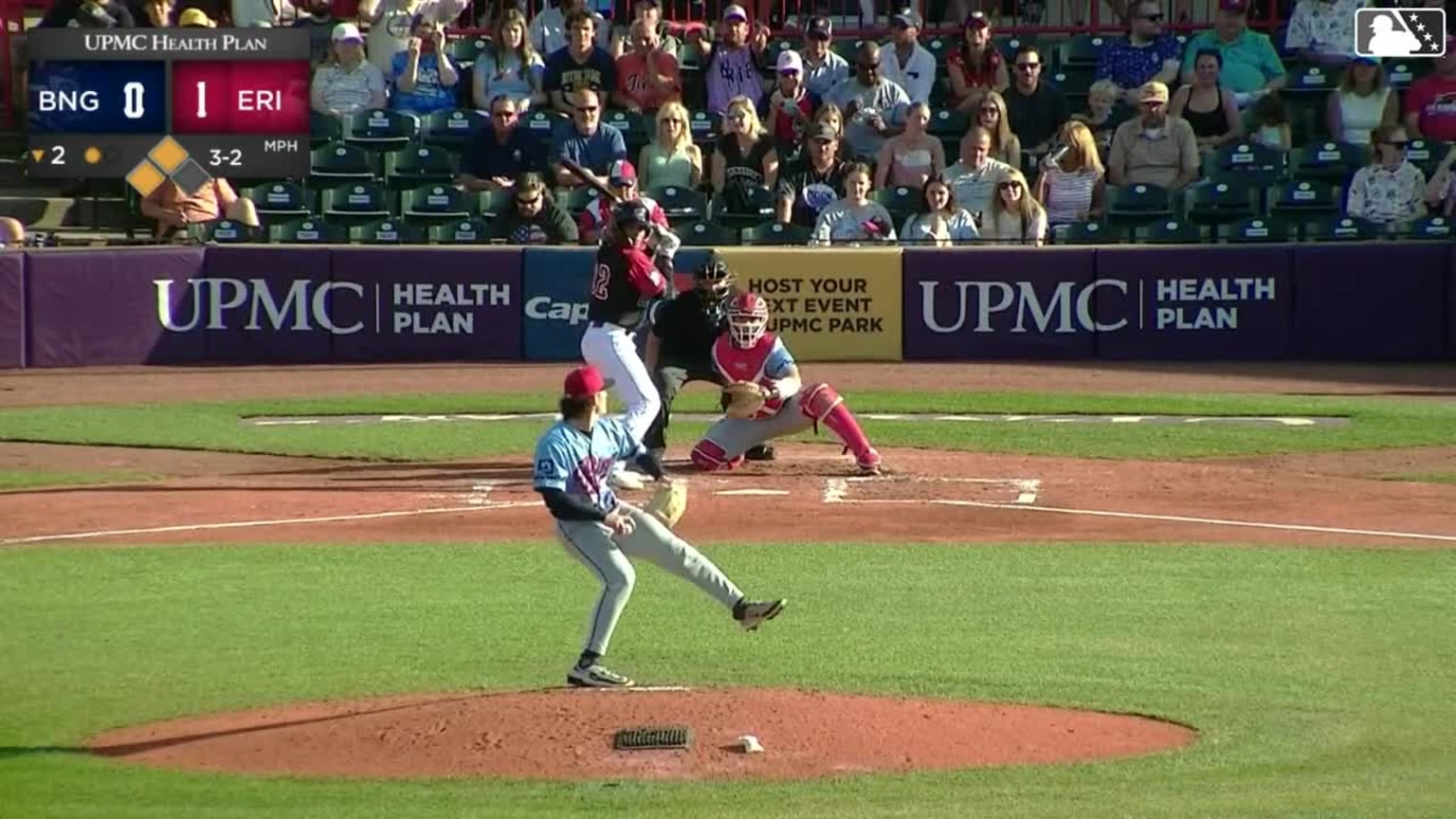 Aaron Antonini out on a sacrifice fly to left fielder Nick Lucky. Andrew Jenkins scores.