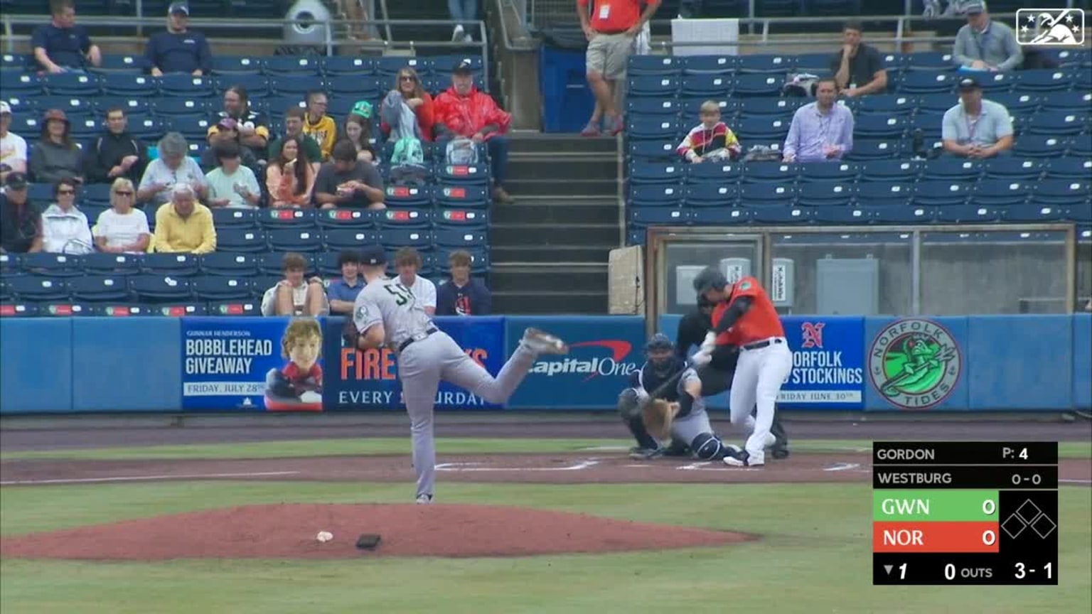 Jordan Westburg's solo home run | 06/01/2023 | Tides