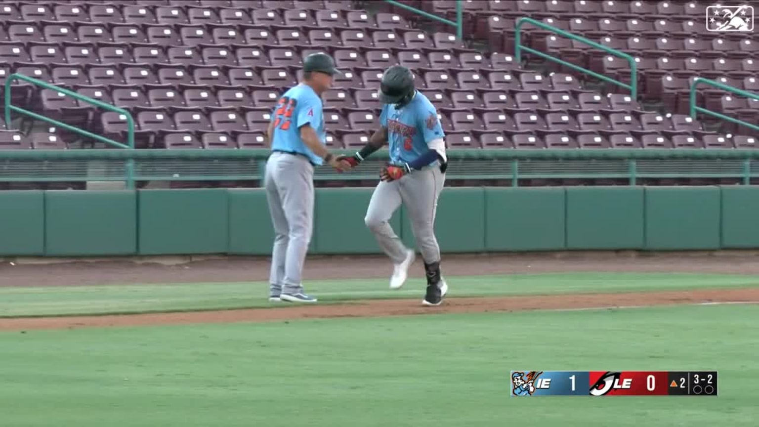 Denzer Guzman's solo home run 08/16/2023 66ers