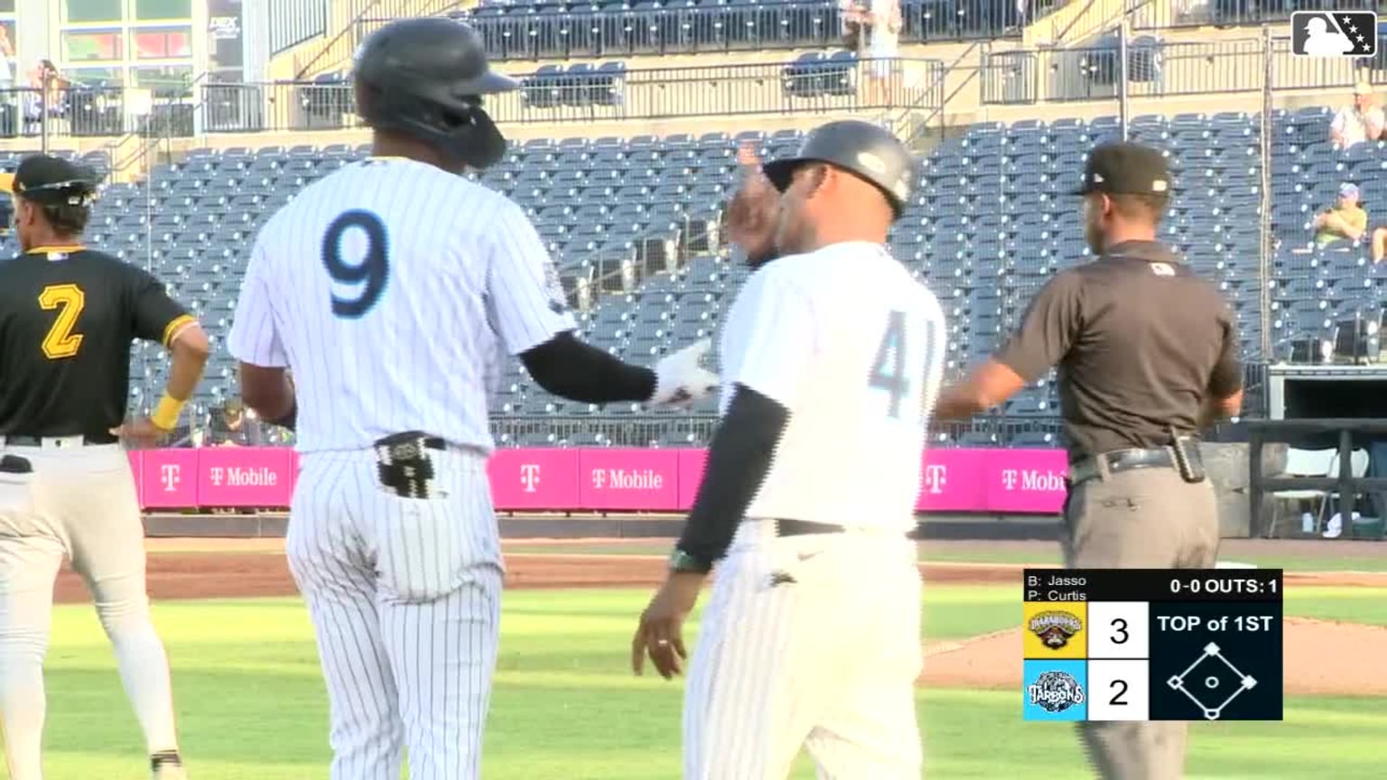 Roderick Arias' tworun triple 05/18/2024 Tarpons