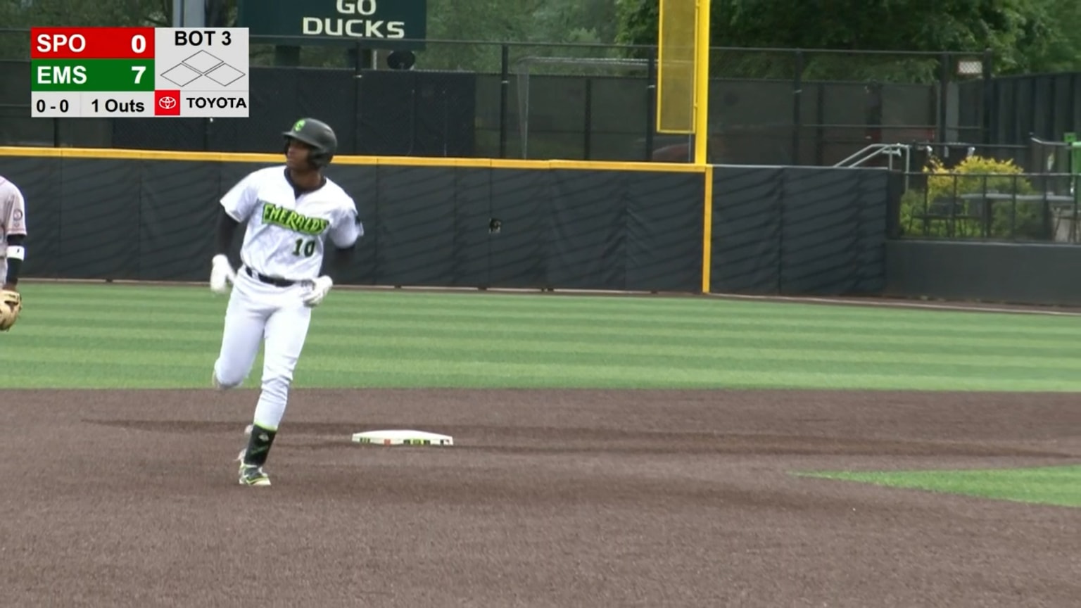 Alexander Suarez's five RBI, two homer game 05/22/2024 Emeralds