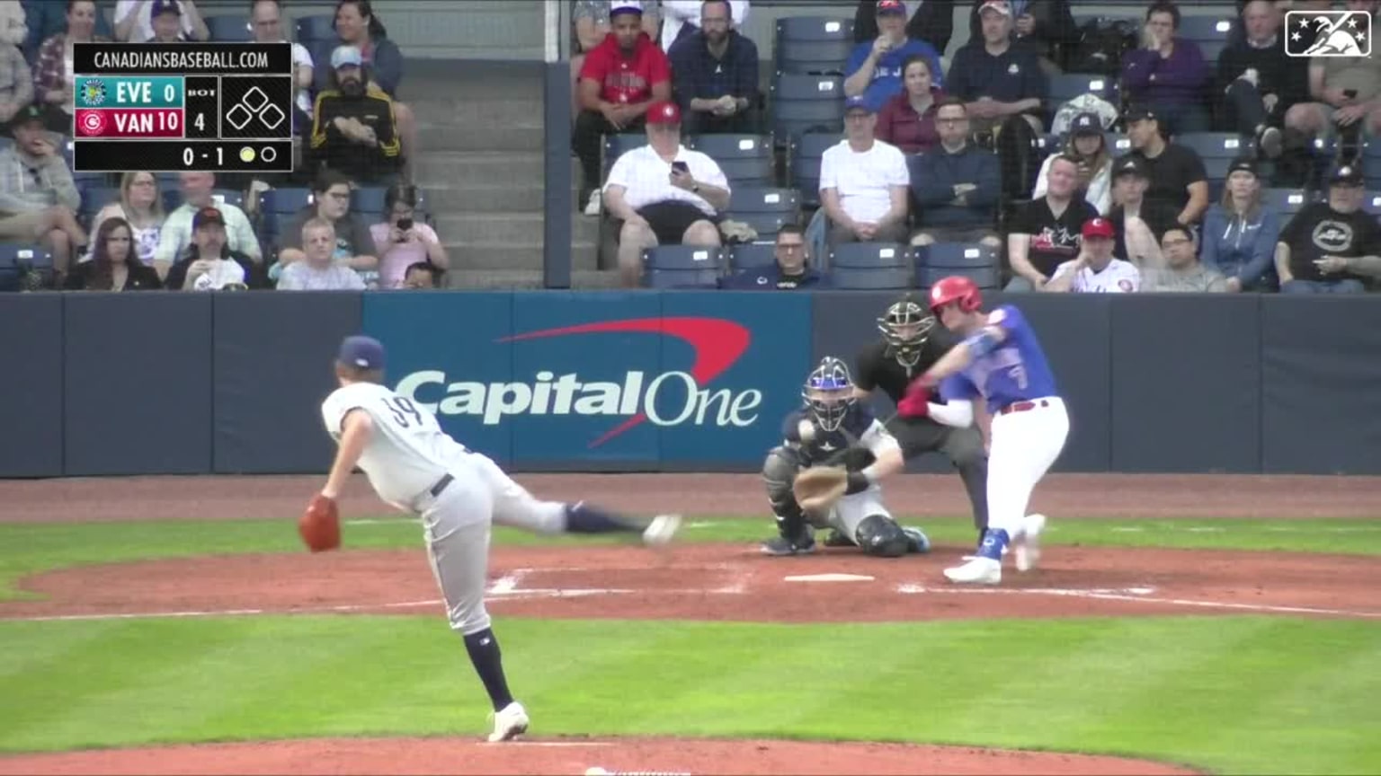 Cade Doughty slugs a solo homer | 05/12/2023 | Canadians