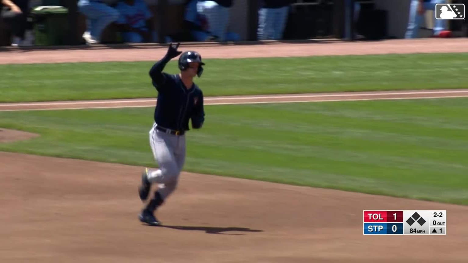 Dillon Dingler's Two-run Homer 