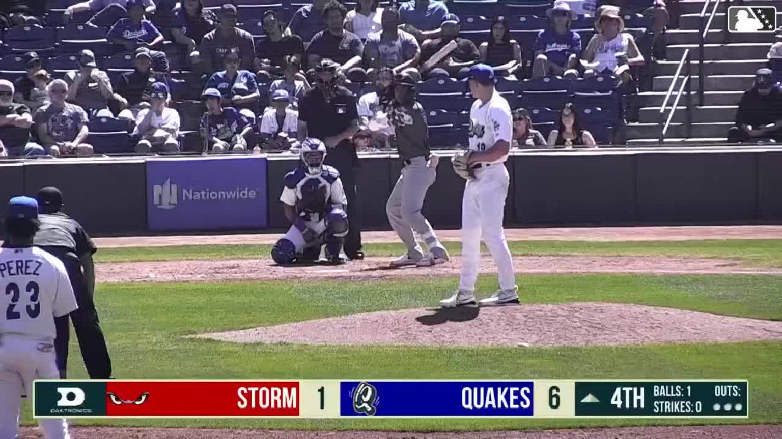 Rosman Verdugos Two Run Homer 04282024 Storm