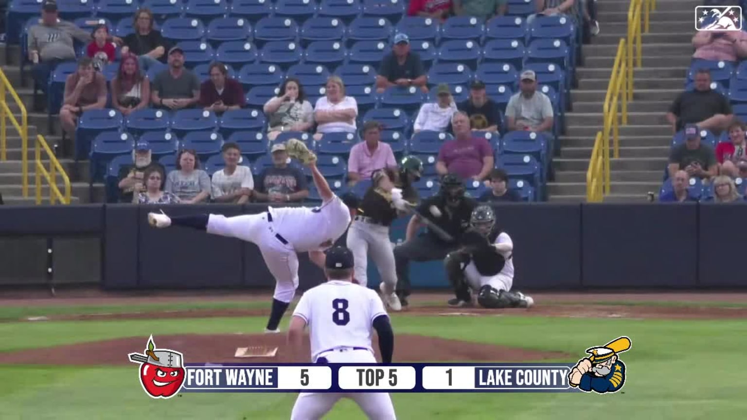 Graham Pauley's tworun home run 06/30/2023 TinCaps