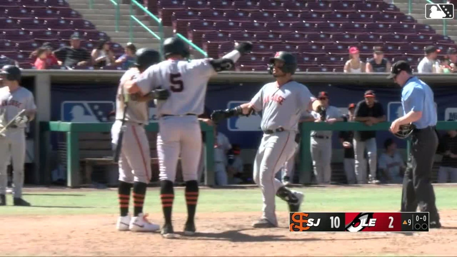 Guillermo Williamson's fifth homer of the season | 05/26/2024 | Giants